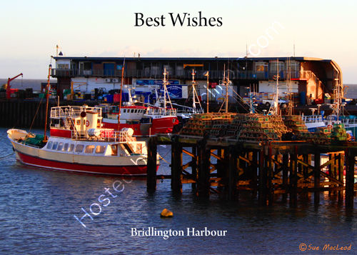 Bridlington Harbour in January