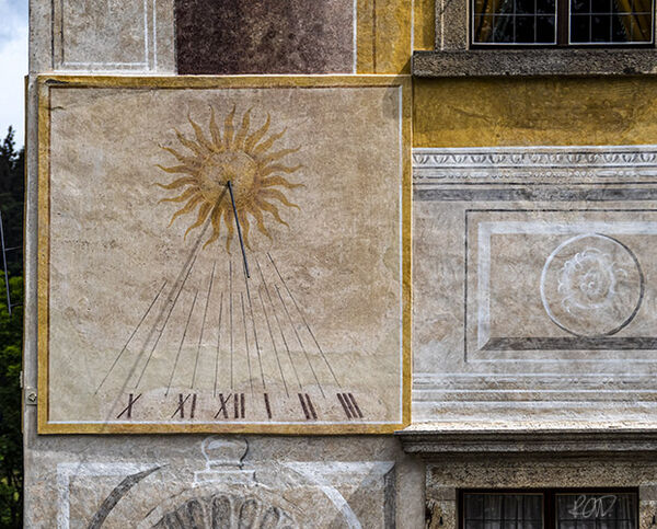 Kratochvile sundial, South Bohemia
