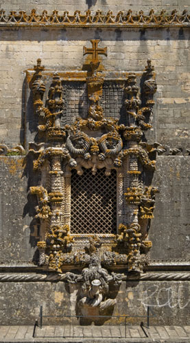 Manueline window, Tomar