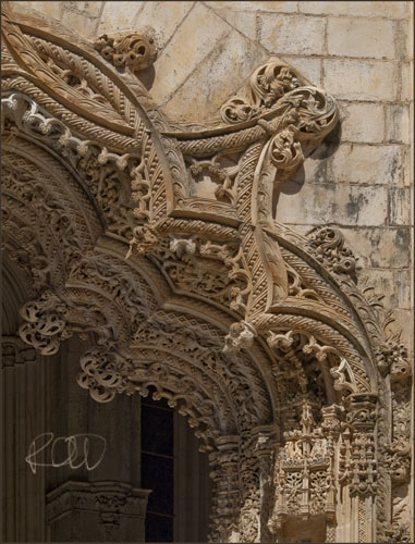 Portal detail, Batalha