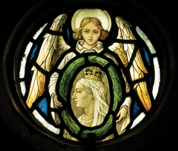 Queen Victoria roundel
