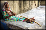 Auntyji in the shade - Jane Evans