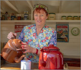 Pouring a cuppa - Ian Ledgard