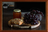 Still life with bread and fruit - Mary Pipkin