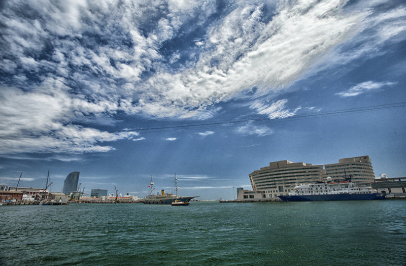 Ships passing