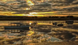 Turf Ferry at sunset