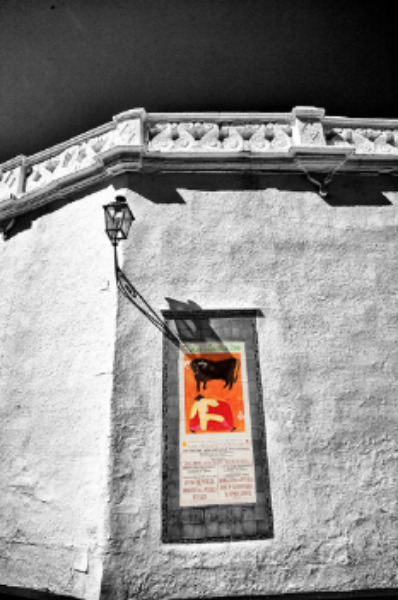 Bullfight poster
