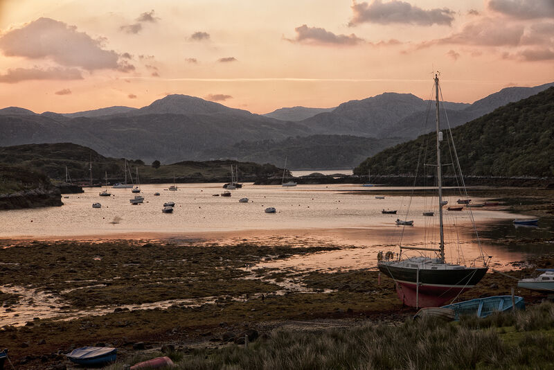 Dawn over the loch
