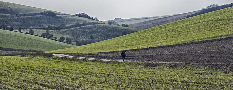 3 Stunning Sussex Downland valleys a short walk from Lewes: #1 - Telscombe