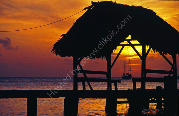 Caribbean sunset