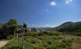 Boulder - strewn valley