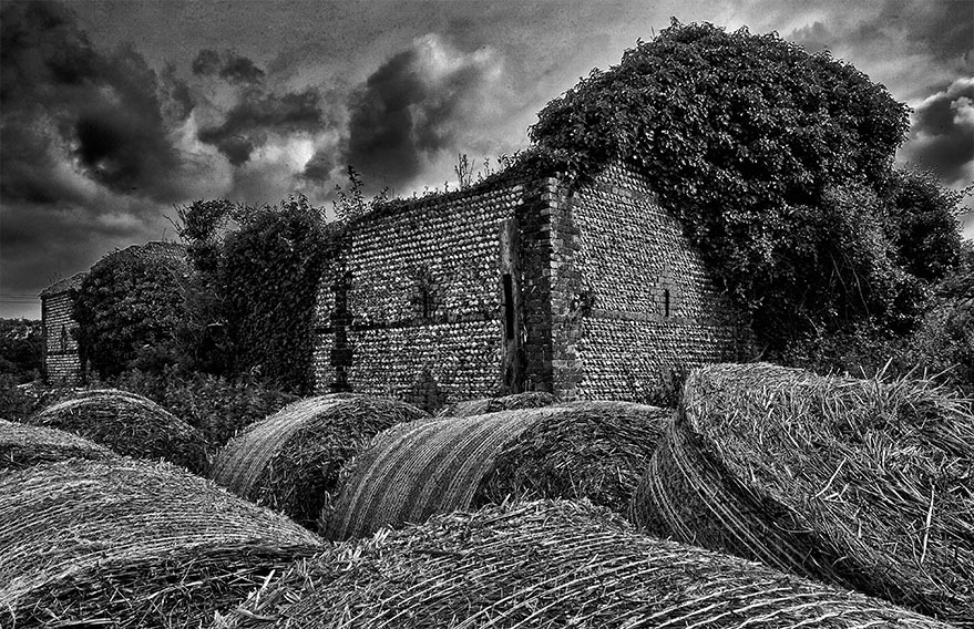 Ruined Sussex Barn