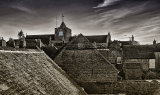 Medieval rooftops & church