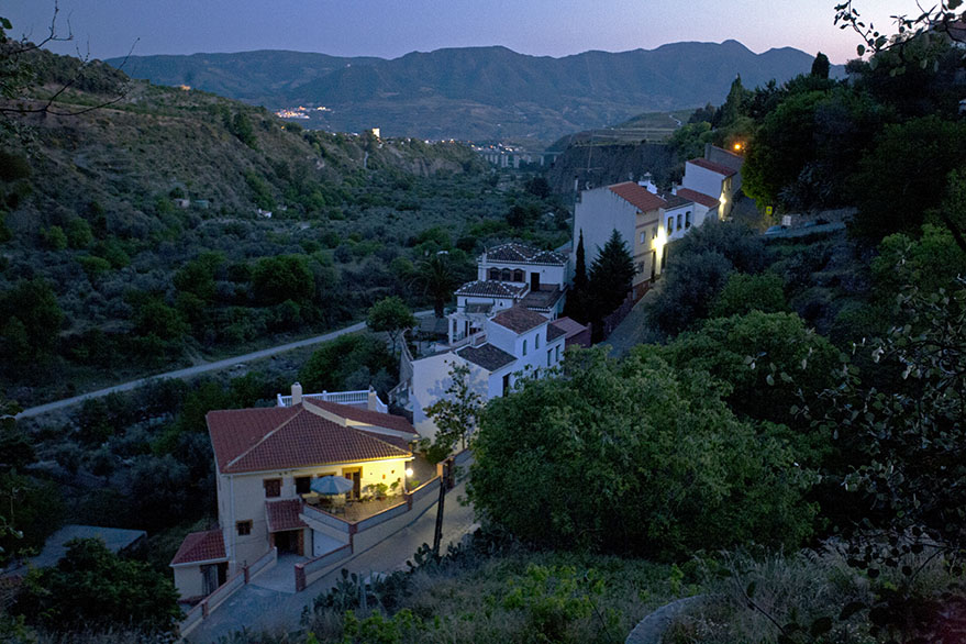 Village by twilight