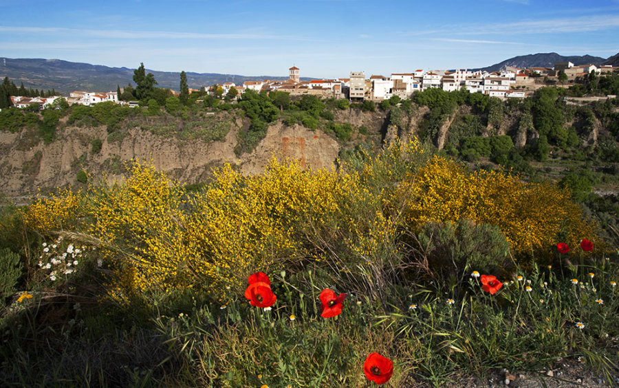 Perched on a cliff