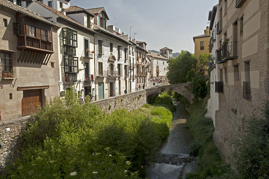 Below the Alhambra