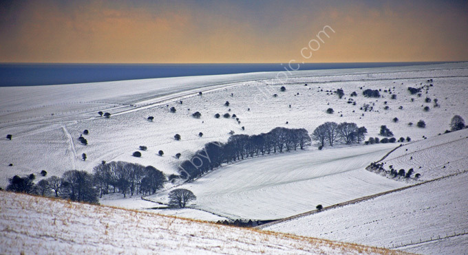 Receding Snowstorm