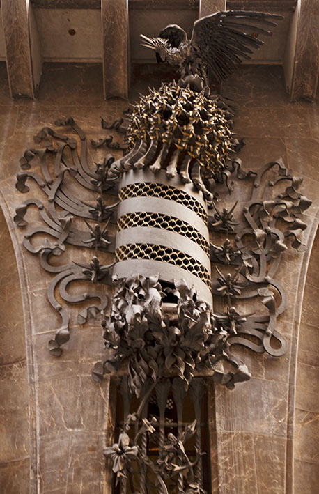 Detail from the facade