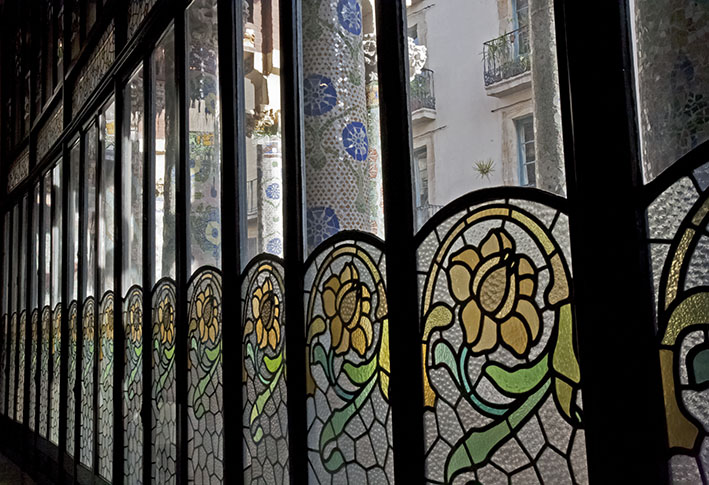 The facade