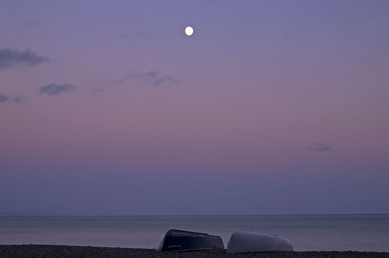 By the moonlight