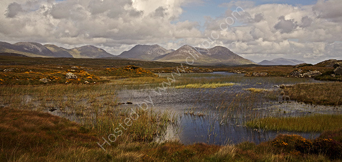Remote Irish bogland