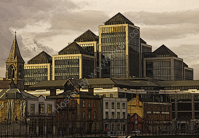 The old & the new Dublin