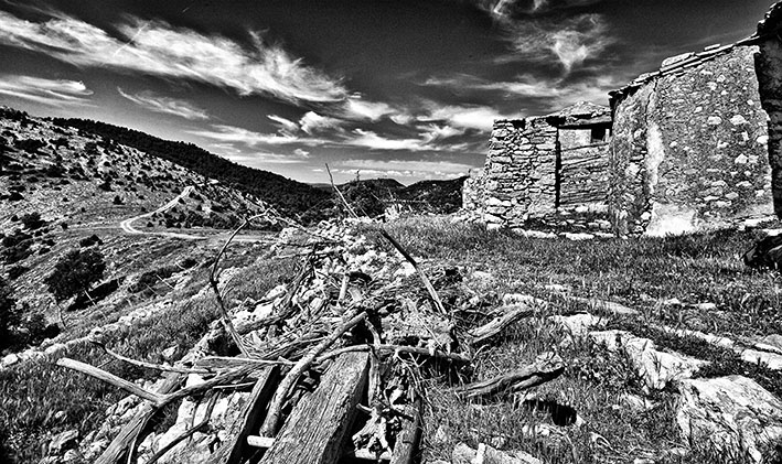 Abandoned finca