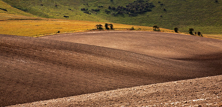 Waves of soil