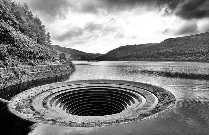 Down the drain