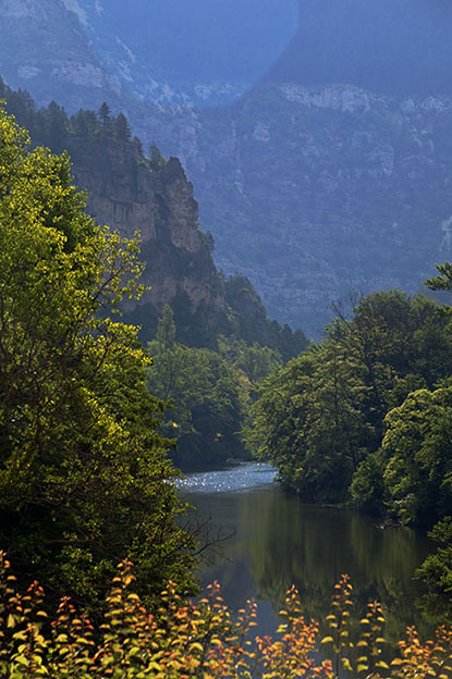 View down the Gorge