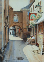 Outside the Church Inn, Ludlow S