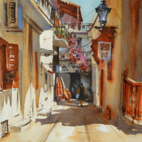 Side Street, Skiathos