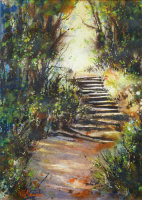 The Breadwalk Steps Acrylic