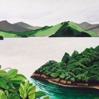 Mahurangi. Painting on canvas.