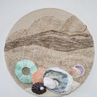 Seashore. Soft sculpture.