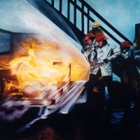 The Workplace. Painting on canvas