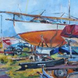 Orange and White, Coal Harbour