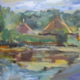 Crannog in Wexford Heritage Centre. (Sold)