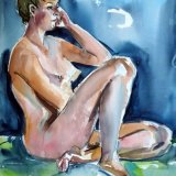 Seated Nude.