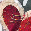 hand on my heart, detail.