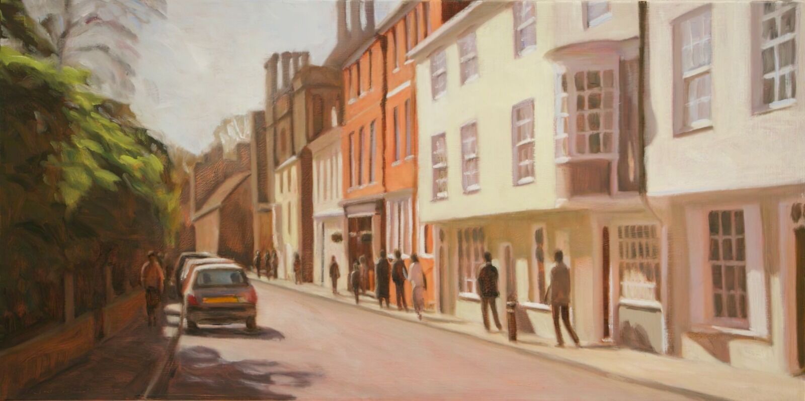 Winchester College Paintings - College Street