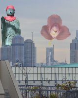 A hazy city view 2