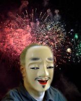 A smiling mask 1