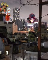 An evening view from a balcony 1
