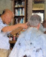 Japanese barber and Mephistopheles 2