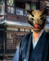Kitsune and tengu