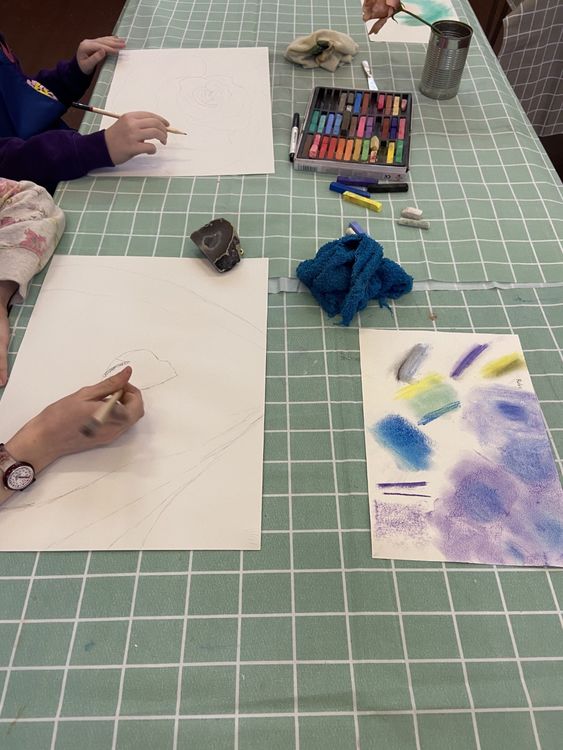 O'Keefe work in progress 2