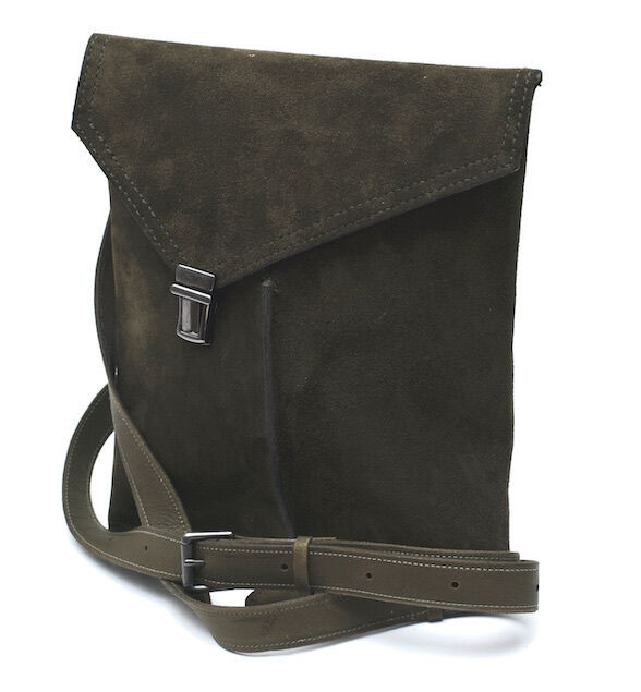 Olive Green Suede. £85.00