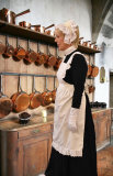...but then she was back among the pans.