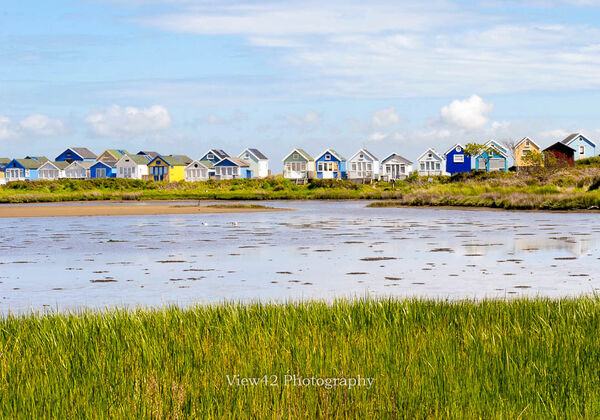 Mudeford Beach Huts.